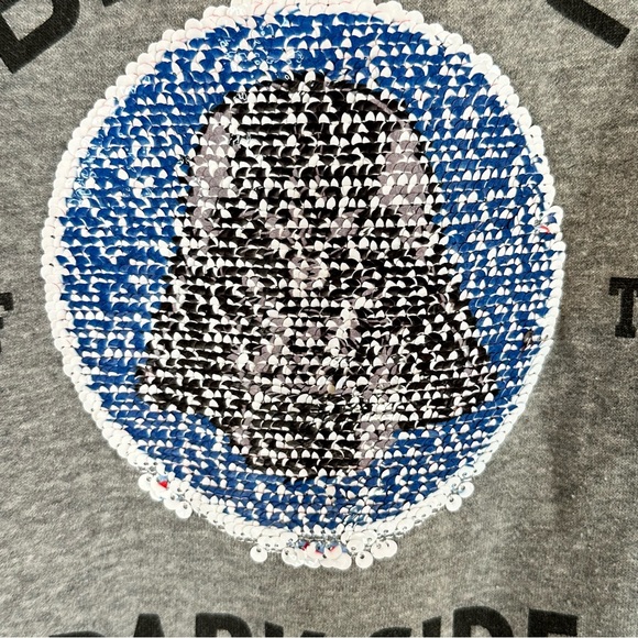 Star Wars Sequin Flip Graphic Sweatshirt with Bootcut Old Navy Jeans size 6 - Picture 4 of 13